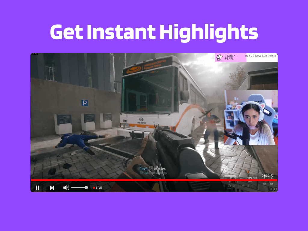 Eklipse - Convert Your Twitch Stream & Share It To TikTok, Reels